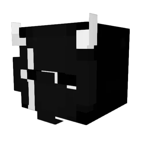 v0idus Minecraft avatar head, 3D render