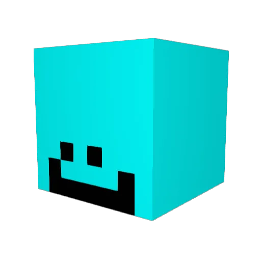 v1ct0r_172 Minecraft avatar head, 3D render