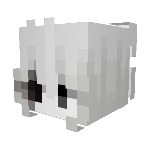 v1ktor1a Minecraft avatar head, 3D render