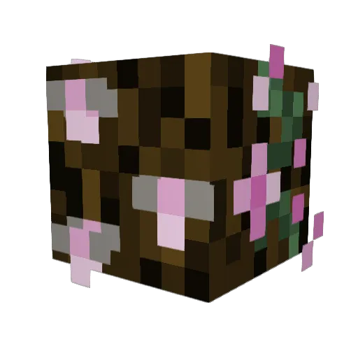 v1olet_xo Minecraft avatar head, 3D render