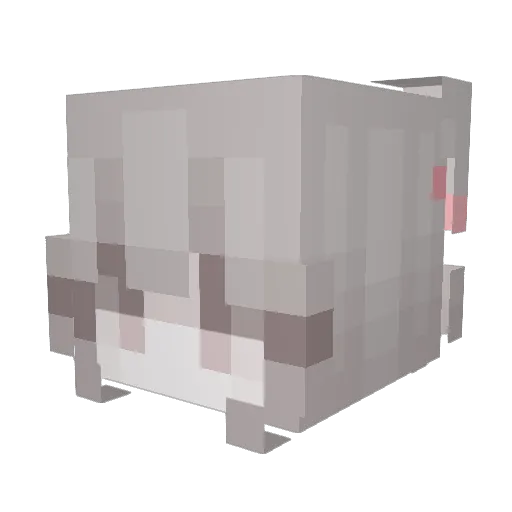 v1shi Minecraft avatar head, 3D render