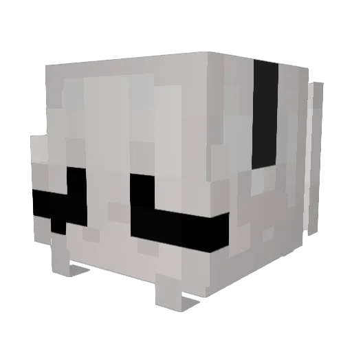 v3nill4a Minecraft avatar head, 3D render