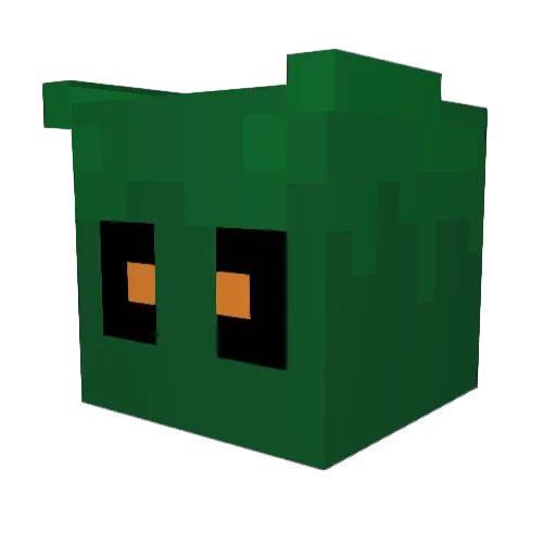 v5lor Minecraft avatar head, 3D render