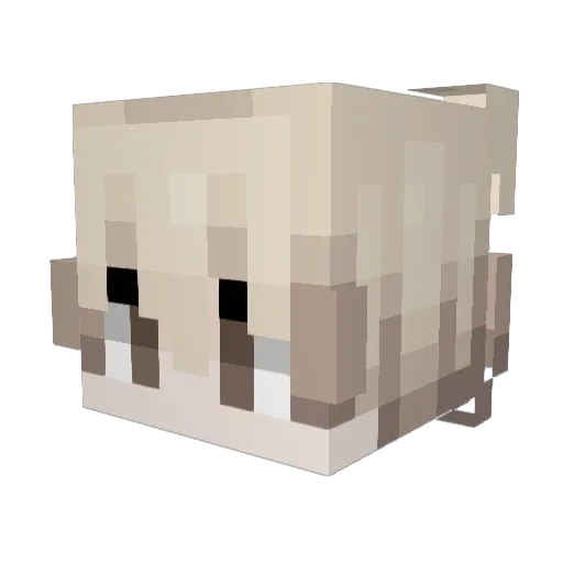 v7ctim Minecraft avatar head, 3D render