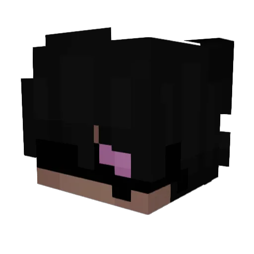 vGengxr Minecraft avatar head, 3D render