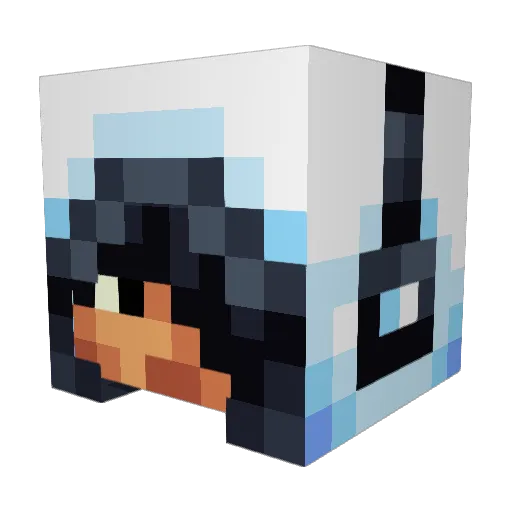 vGeorge23 Minecraft avatar head, 3D render