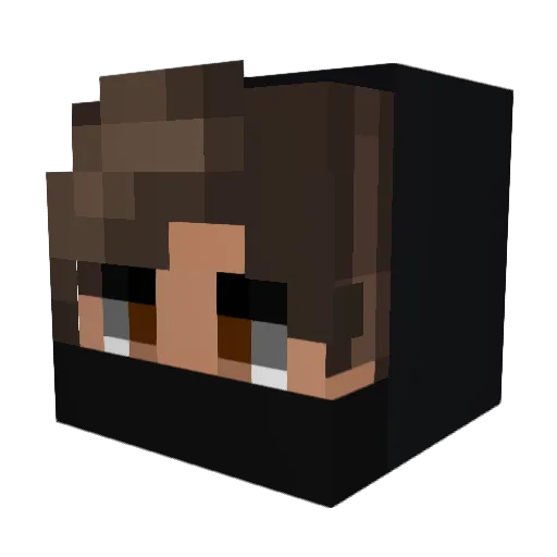 vKILLA_NGM Minecraft avatar head, 3D render