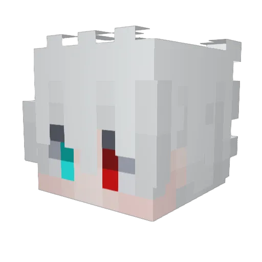 vKevin Minecraft avatar head, 3D render
