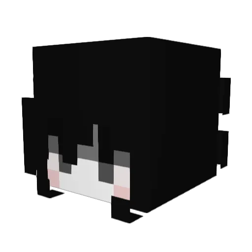 vKien Minecraft avatar head, 3D render