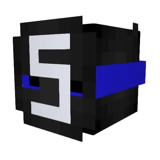 vKronik_Shop Minecraft avatar head, 3D render