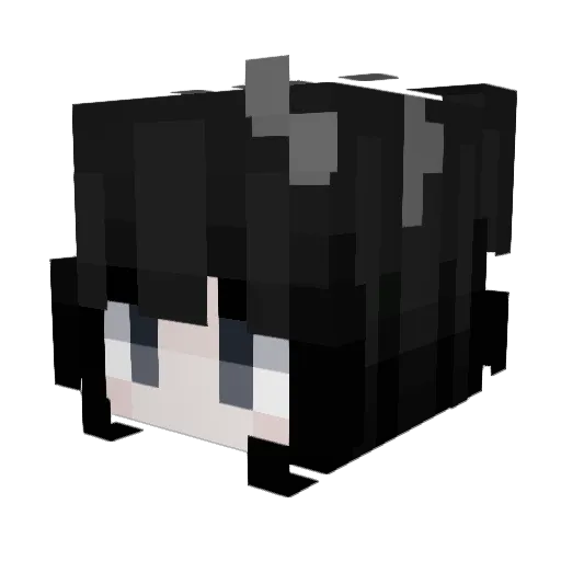 vMari Minecraft avatar head, 3D render