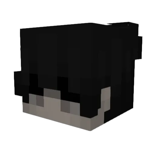 vRazs_ Minecraft avatar head, 3D render