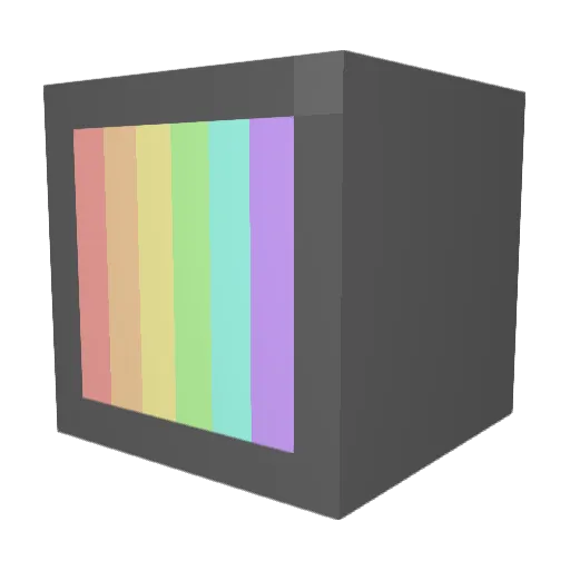 vRyker Minecraft avatar head, 3D render