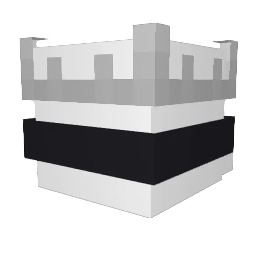 vSams Minecraft avatar head, 3D render