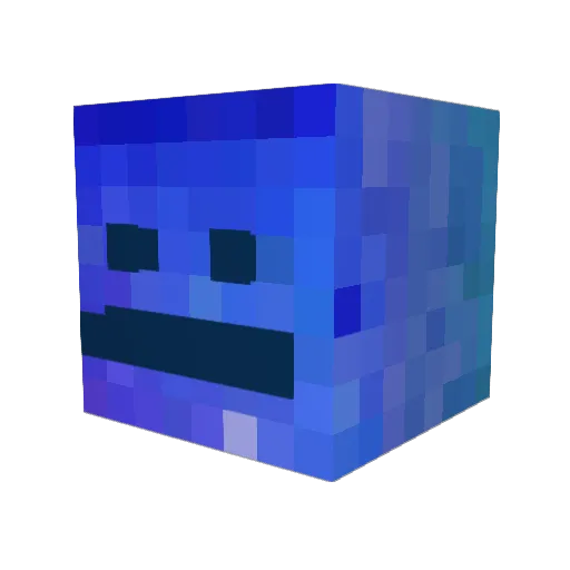 vSirFridge Minecraft avatar head, 3D render
