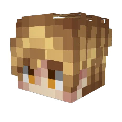 vStayZ Minecraft avatar head, 3D render