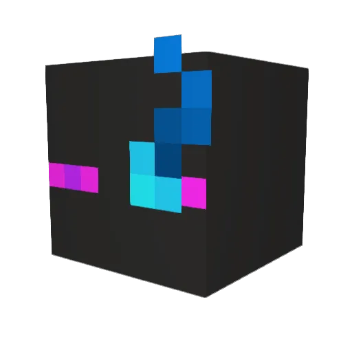 vSymph Minecraft avatar head, 3D render
