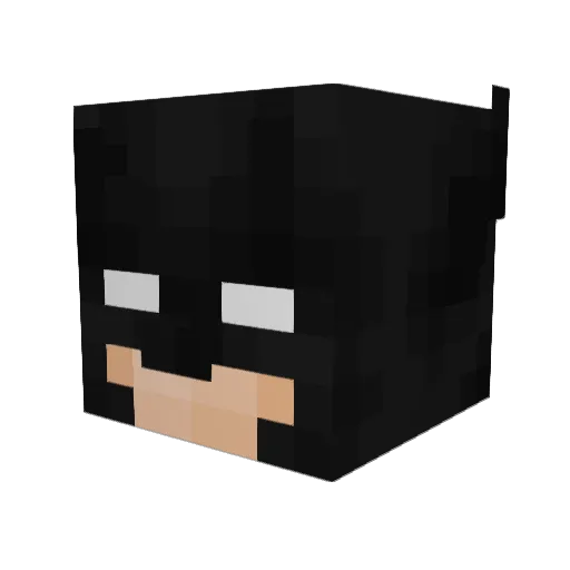 vTeethsBrush Minecraft avatar head, 3D render