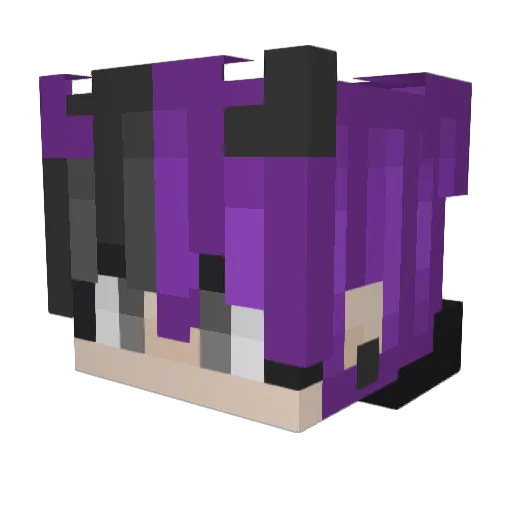 vToxicBlade Minecraft avatar head, 3D render