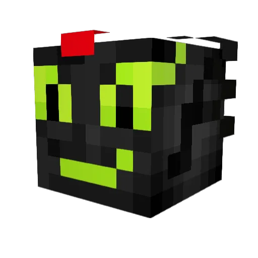 vVMogliVv Minecraft avatar head, 3D render
