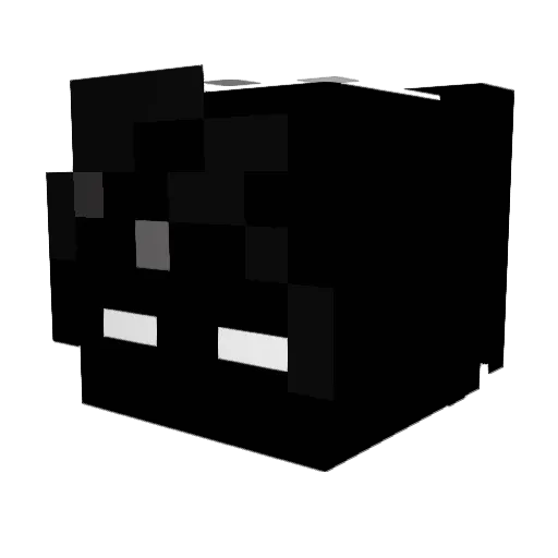 vXzvy Minecraft avatar head, 3D render