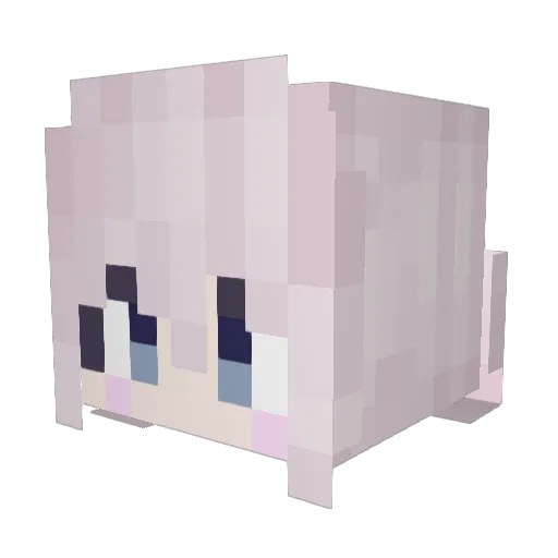 vaaaa89 Minecraft avatar head, 3D render