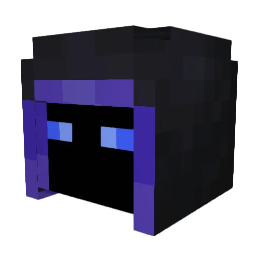 vader_tricks Minecraft avatar head, 3D render