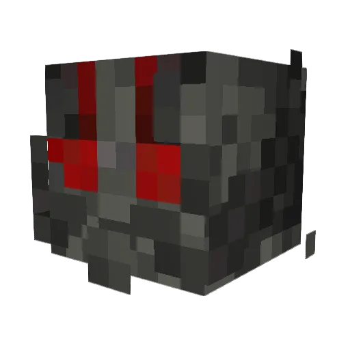vador246 Minecraft avatar head, 3D render