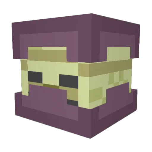 vaenen Minecraft avatar head, 3D render
