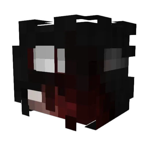 vagezGod Minecraft avatar head, 3D render