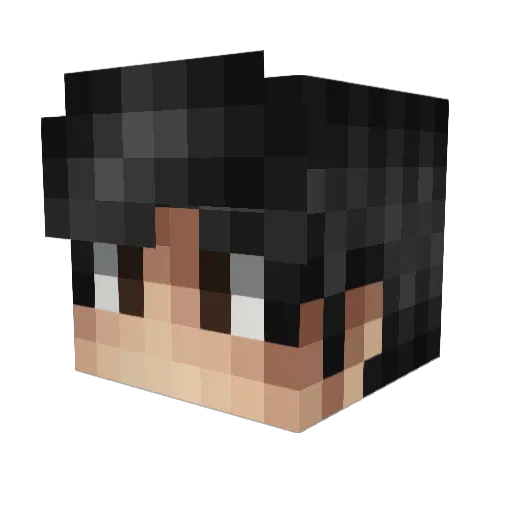 vai_toblerone Minecraft avatar head, 3D render