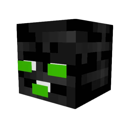 vainbold Minecraft avatar head, 3D render