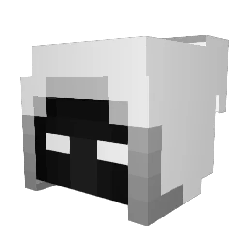 vaincx Minecraft avatar head, 3D render