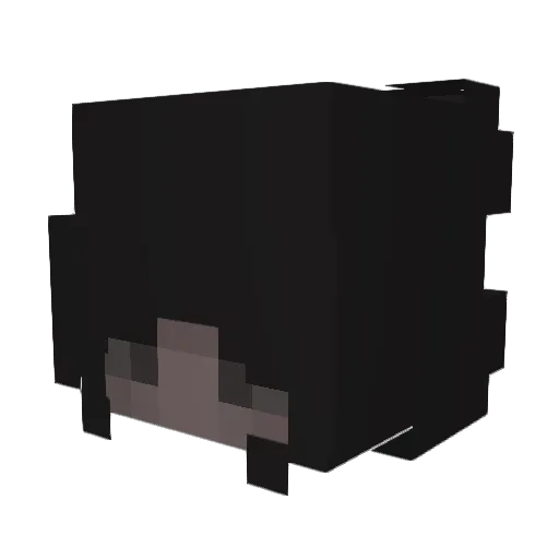 vakl Minecraft avatar head, 3D render