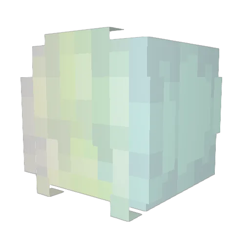 vakwho Minecraft avatar head, 3D render