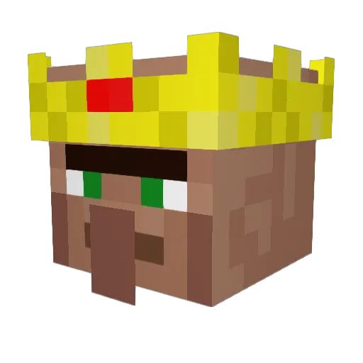 valack69 Minecraft avatar head, 3D render