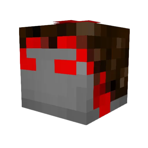 vald0774 Minecraft avatar head, 3D render