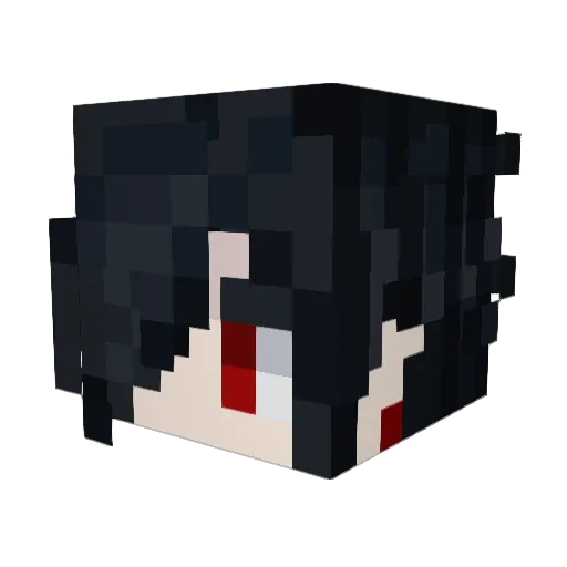 valdokk Minecraft avatar head, 3D render