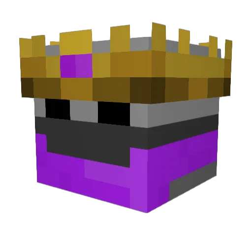 valdtaniem Minecraft avatar head, 3D render