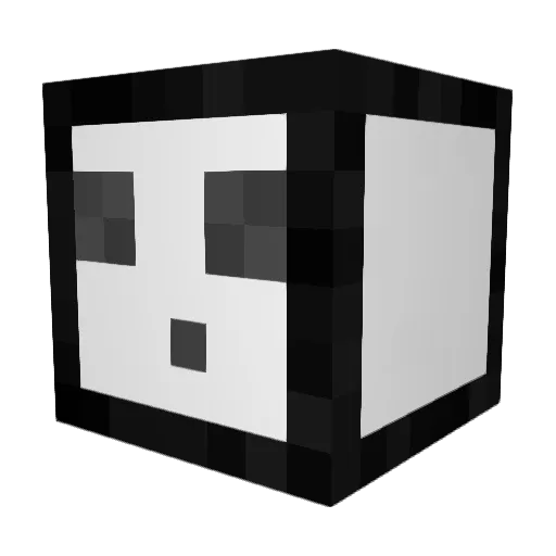 vale79 Minecraft avatar head, 3D render