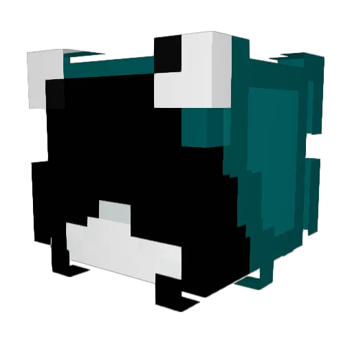 valeetss Minecraft avatar head, 3D render