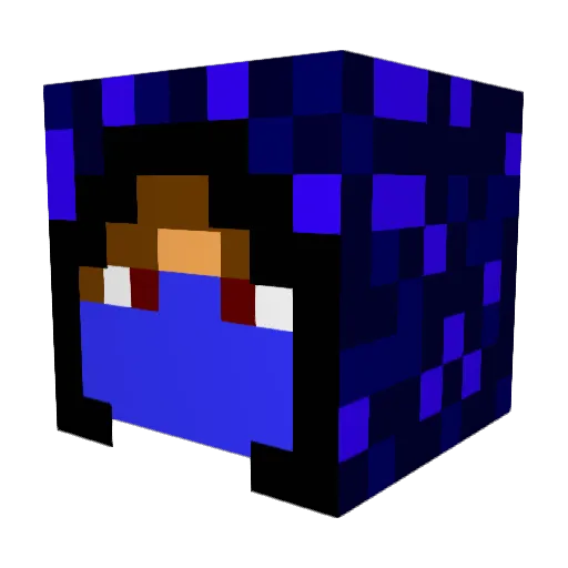 valen318 Minecraft avatar head, 3D render