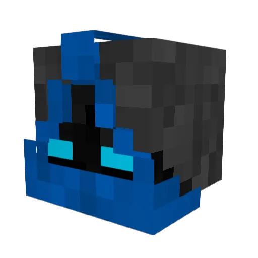 valendremus Minecraft avatar head, 3D render