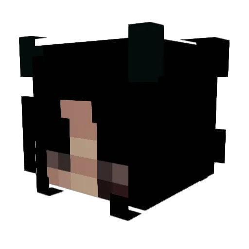 valentinsway Minecraft avatar head, 3D render