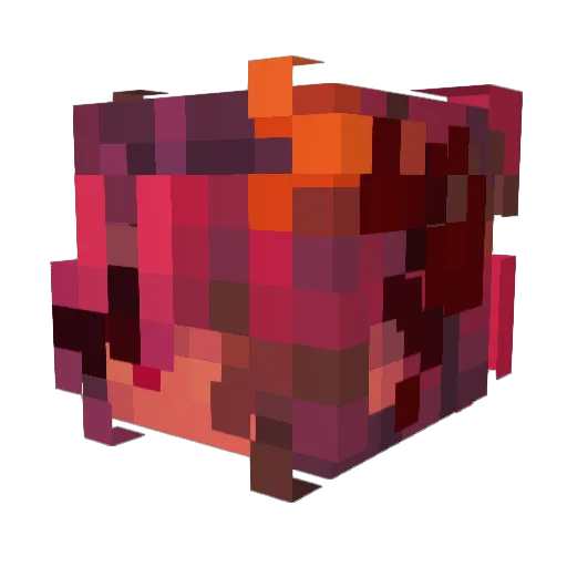valentinxz Minecraft avatar head, 3D render