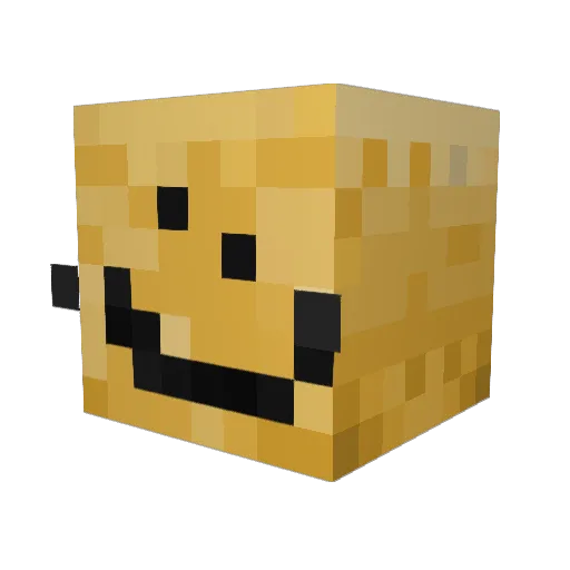 valeplx Minecraft avatar head, 3D render