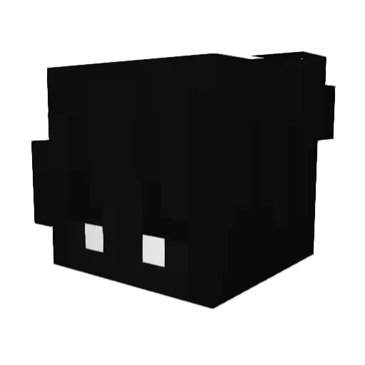 validwizzy Minecraft avatar head, 3D render