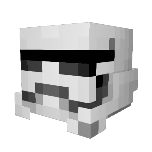 valleyrock06 Minecraft avatar head, 3D render