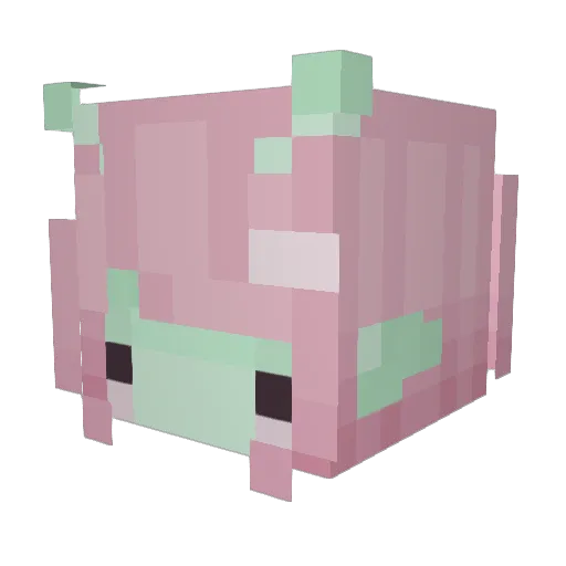 valndip Minecraft avatar head, 3D render