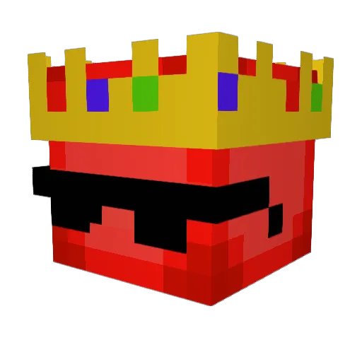valr0drig Minecraft avatar head, 3D render